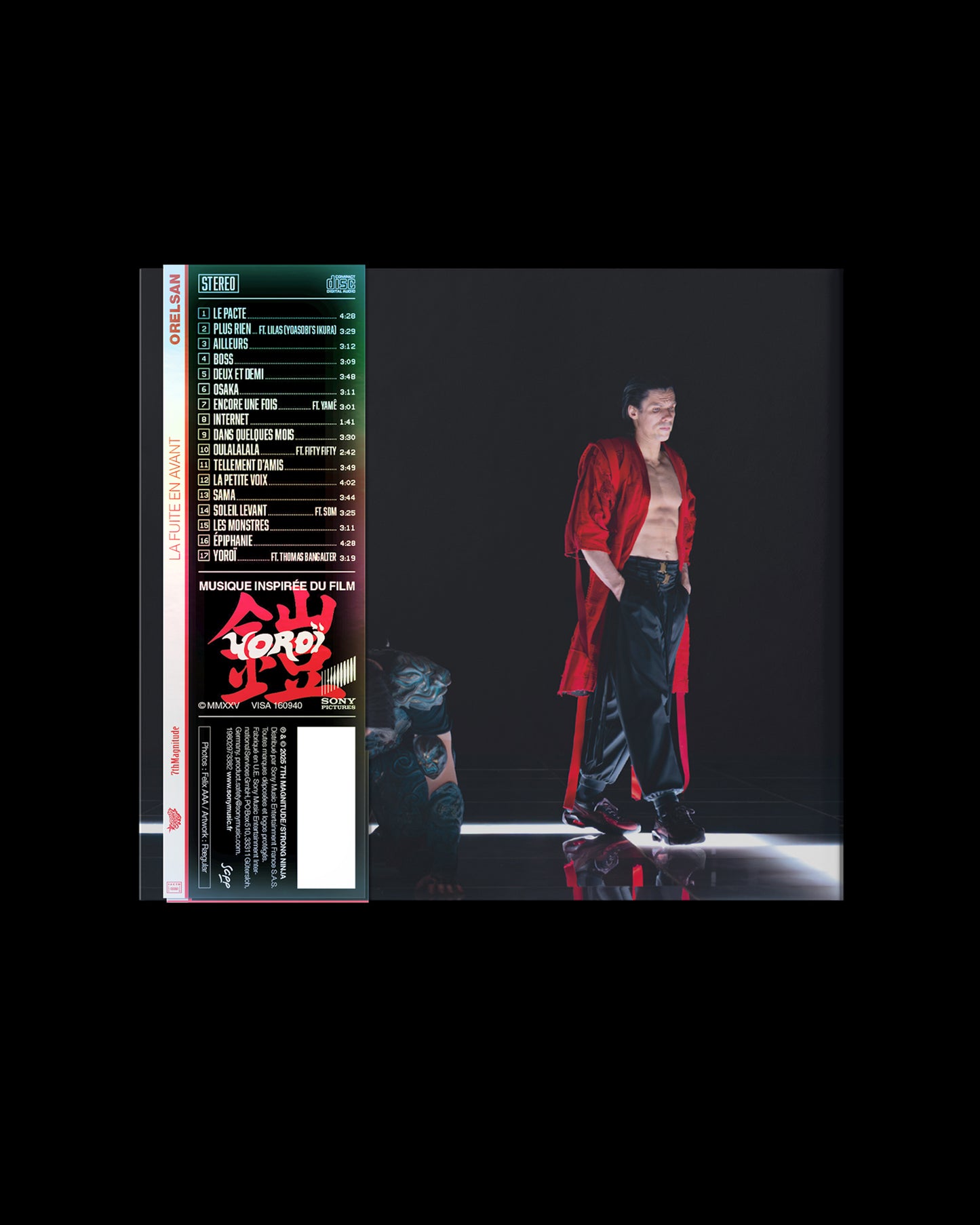 Album « La fuite en avant » CD digisleeve