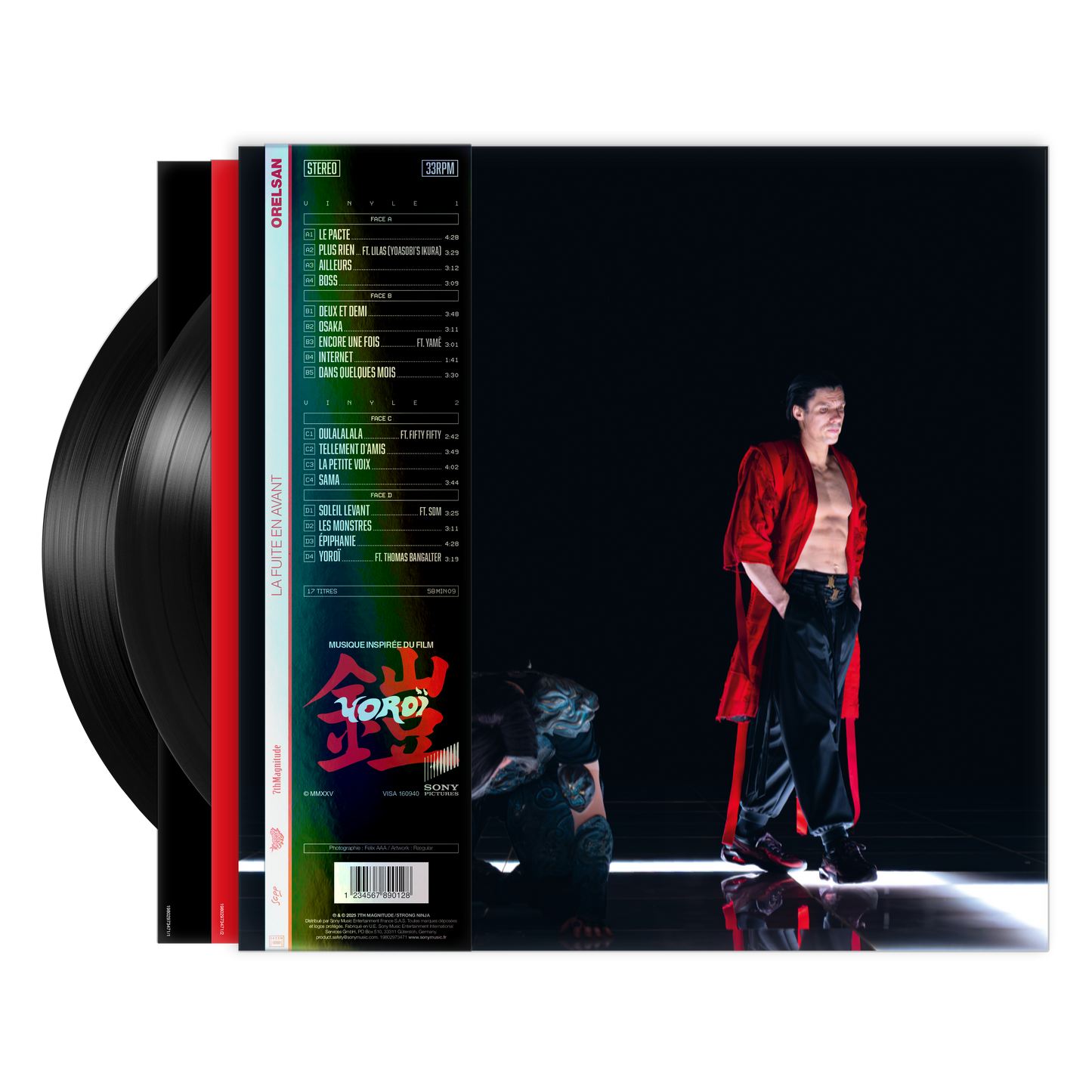 Album « La fuite en avant » Vinyle